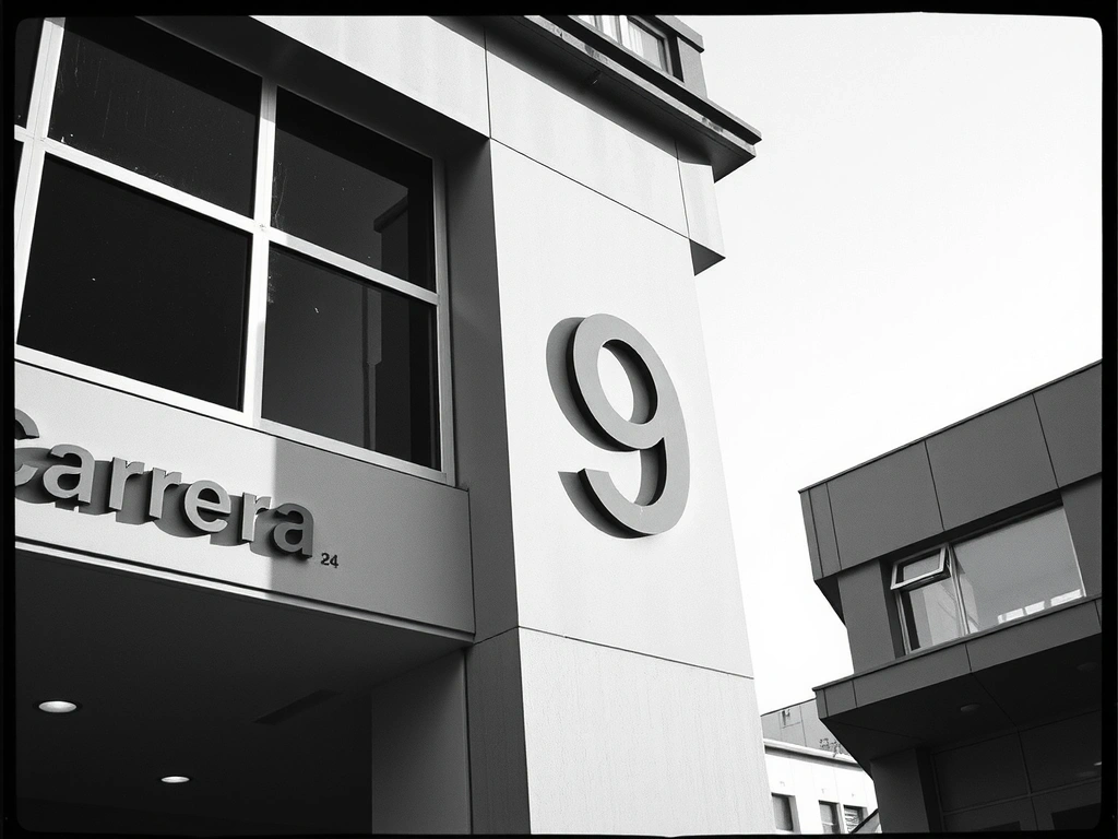 Gridaroa studio facade on Carrera 9, Bogotá