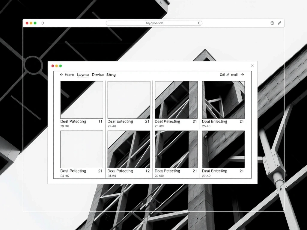 12-column grid blueprint